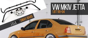 VW MKIV Jetta 1.8T H&R Sway Bars