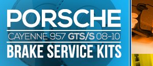 Porsche 957 Cayenne GTS/S Brake Service Kits
