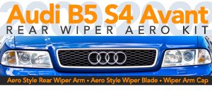 Audi B5 S4 Avant Rear Wiper Aero Kit