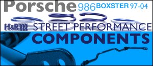 Porsche 986 Boxster H&R Suspension Components