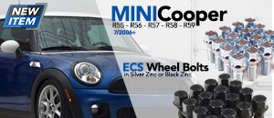 MINI R55 R56 R57 R58 R59 Wheel Bolts