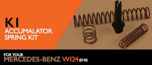Mercedes Benz W124 K1 Accumulator Spring Kit