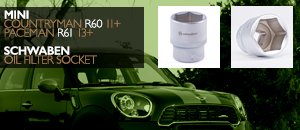 MINI R60 R61 Schwaben Oil Filter Socket