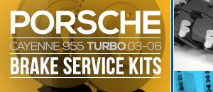 Porsche 955 Cayenne Turbo Brake Service Kits