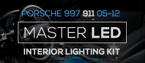 Porsche 997 911 Master LED Interior Lighting Kit