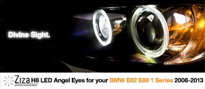BMW E82 E88 1 Series Ziza LED Angel Eyes