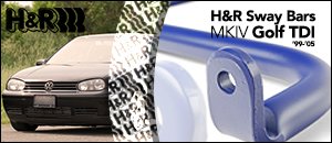 VW MKIV Golf TDI H&R Sway Bars