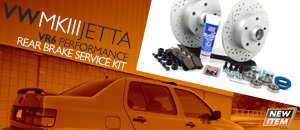 VW MKIII Jetta VR6 ECS Performance Brake Service Kit
