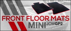 MINI Cooper JCW GP2 Front Floor Mats
