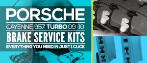 Porsche 957 Cayenne Turbo Brake Service Kits