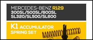 Mercedes-Benz R129 K1 Accumulator Spring Kit