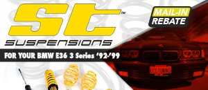 BMW E36 NM ST Coilover Systems