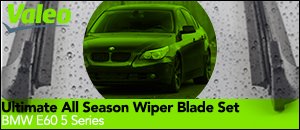 BMW E60 5 Series Valeo Ultimate All Season wiper Blades