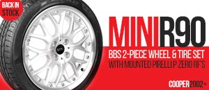MINI R90 BBS 2-Piece Wheel Set with Tires