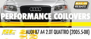 Audi B7 A4 2.0T Quattro ST Rebate