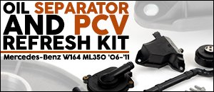 Mercedes Benz ML350 Oil Separator & PCV Refresh Kit