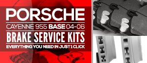 Porsche 955 Cayenne Brake Service Kits