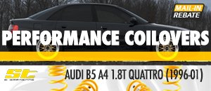 Audi B5 A4 1.8T Quattro ST Performance Coilovers