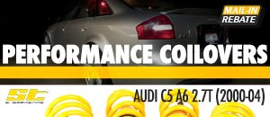 Audi C5 A6 2.7T ST Performance Coilovers
