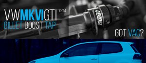 VW MKVI GTI ECS Billet Boost Tap