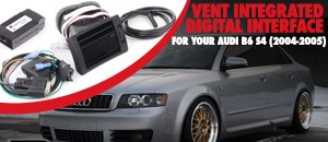 Audi B6 S4 P3Cars Vent Integrated Digital Interface