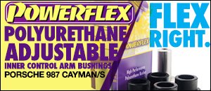 987 Cayman/S Powerflex Adjustable Control Arm Bushings
