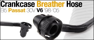 VW B5 Passat Crankcase Breather Hose