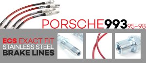 PORSCHE 993 Exact-Fit Brake Lines