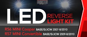 MINI R56/R57 LED Reverse Light Kit