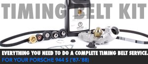Porsche 944 S Timing Belt Service Kit