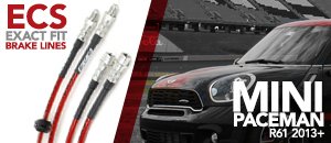 MINI R61 Paceman ECS Exact-Fit Stainless Brake Lines