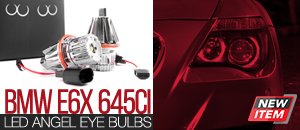 BMW E63/E64 645ci Ziza LED Angel Eye Bulbs