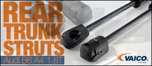 Audi B6 A4 Vaico Rear Trunk Struts