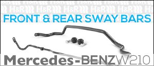 Mercedes-Benz W210 H&R Sway bars