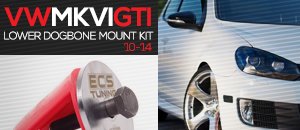 VW MKVI GTI Dogbone Mount Insert Kit