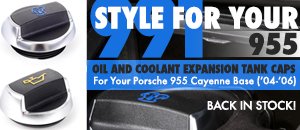 Porsche 955 Cayenne Base 911 Coolant and Oil Caps