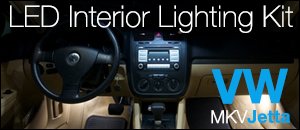 VW MKV Jetta TDI Ziza LED Interior Lighting Kit