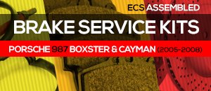 Porsche 987 Boxster/Cayman Brake Service Kits