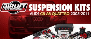 Audi C6 A6 Quattro Airlift Performance Suspension Kits