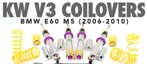 BMW E60 M5 KW V3 Coilovers