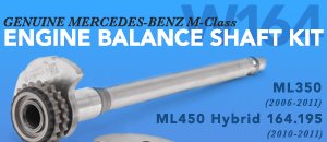 Mercedes-Benz W164 M-Class Engine Balance Shaft Kit