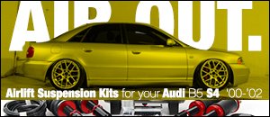 Airlift Suspension Kits Audi B5 S4 