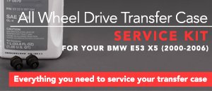 BMW E53 X5 All Wheel Drive Transfer Case Service Kits 
