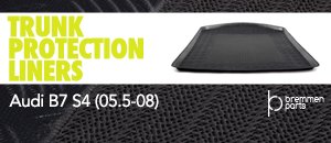 Audi B7 S4 Bremmen Parts Trunk Liners