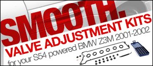 BMW Z3M Valve Adjustment Kits