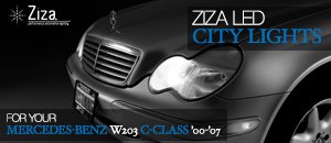Mercedes-Benz W203 C-Class Ziza LED City Lights