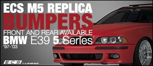 M5 Replica Bumpers BMW E39 5 Series