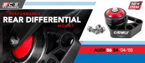 Audi B6 S4 ECS Performance Rear Differential Mount