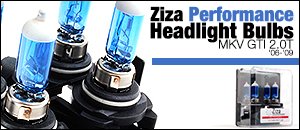 Ziza Performance Headlight Bulbs MKV GTI
