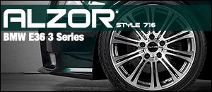 BMW E36 3 Series Alzor 716 Wheels